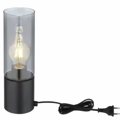 Lampe de table Globo ANNIKA Noir, 1 lumière