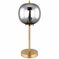 Lampe de table Globo BLACKY Laiton, 1 lumière