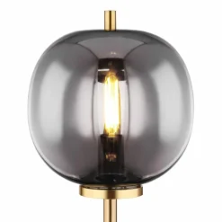 Lampe de table Globo BLACKY Laiton, 1 lumière