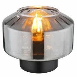 Lampe de table Globo CHRISTIANA Noir, 1 lumière