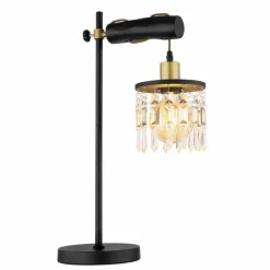 Lampe de table Globo COMMA Laiton, Noir, 1 lumière