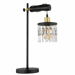 Lampe de table Globo COMMA Laiton, Noir, 1 lumière