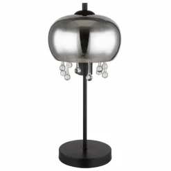 Lampe de table Globo CORRY Noir, 1 lumière