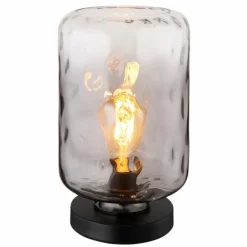 Lampe de table Globo DARINA Noir, 1 lumière