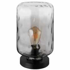 Lampe de table Globo DARINA Noir, 1 lumière