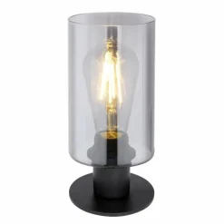 Lampe de table Globo HADERA Noir, 1 lumière