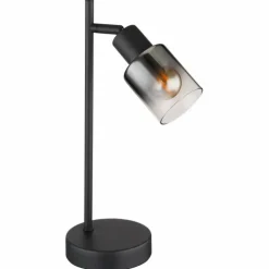 Lampe de table Globo HUBERTUS Noir, 1 lumière