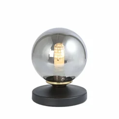 Lampe de table Globo JORGE Noir, 1 lumière