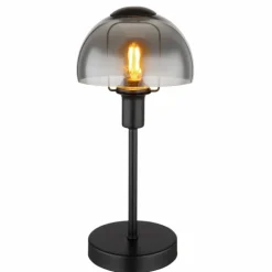 Lampe de table Globo KOKKINI Noir, 1 lumière