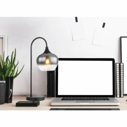 Lampe de table Globo MAXY Noir, 1 lumière