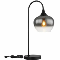 Lampe de table Globo MAXY Noir, 1 lumière