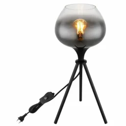 Lampe de table Globo MAXY Noir, 1 lumière