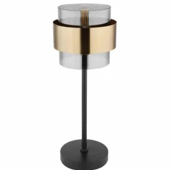 Lampe de table Globo MILLEY Noir, 1 lumière