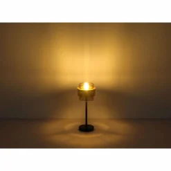 Lampe de table Globo MILLEY Noir, 1 lumière