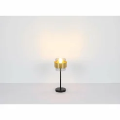 Lampe de table Globo MILLEY Noir, 1 lumière