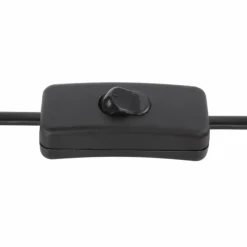 Lampe de table Globo MOITAS Couleur bois, Noir, 1 lumière