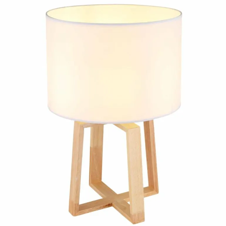 Lampe de table Globo MORITZ Brun, Argenté, 1 lumière