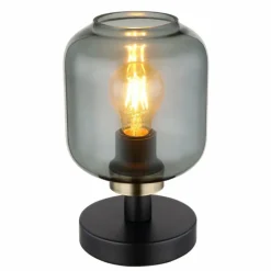 Lampe de table Globo OTHMAR Bronze, Noir, 1 lumière