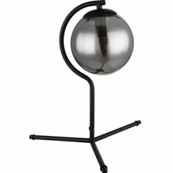 Lampe de table Globo PORRY Noir, 1 lumière