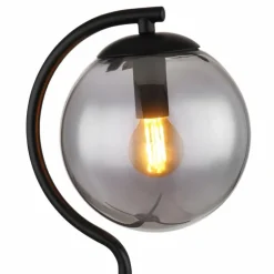 Lampe de table Globo PORRY Noir, 1 lumière