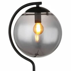 Lampe de table Globo PORRY Noir, 1 lumière