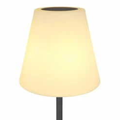 Lampe de table Globo SOLAR LED Noir, 2 lumières, Télécommandes, Changeur de couleurs