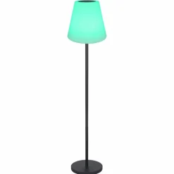 Lampe de table Globo SOLAR LED Noir, 2 lumières, Télécommandes, Changeur de couleurs