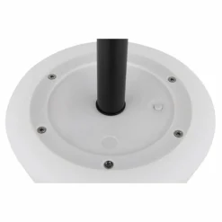 Lampe de table Globo SOLAR LED Noir, 8 lumières, Changeur de couleurs