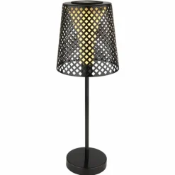Lampe de table Globo SOLAR LED Noir, 1 lumière