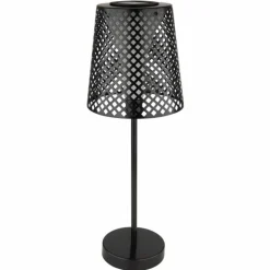 Lampe de table Globo SOLAR LED Noir, 1 lumière