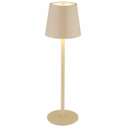 Lampe de table Globo VANNIE LED Sable, Blanc, 1 lumière