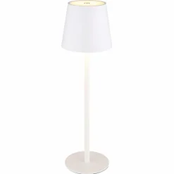 Lampe de table Globo VANNIE LED Blanc, 1 lumière