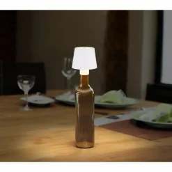 Lampe de table Globo VANNIE LED Blanc, 1 lumière