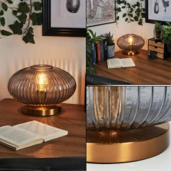 Lampe de table Goldenville Laiton, 1 lumière