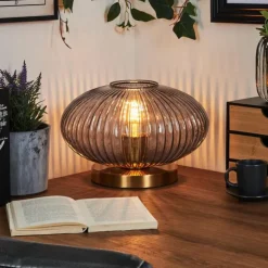 Lampe de table Goldenville Laiton, 1 lumière