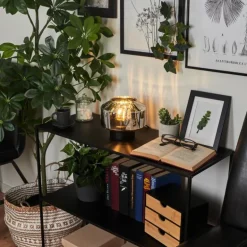 Lampe de table Gondim Noir, 1 lumière