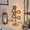 Lampe de table Hyco Chrome, 6 lumières