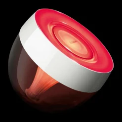 Lampe de table, kit d'extension Philips Hue Ambiance White & Color Iris LED Transparent, Blanc, 1 lumière, Changeur de couleurs