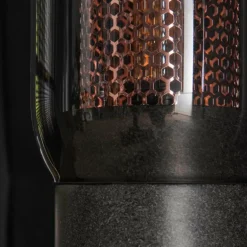 Lampe de table Lalora Anthracite, 1 lumière