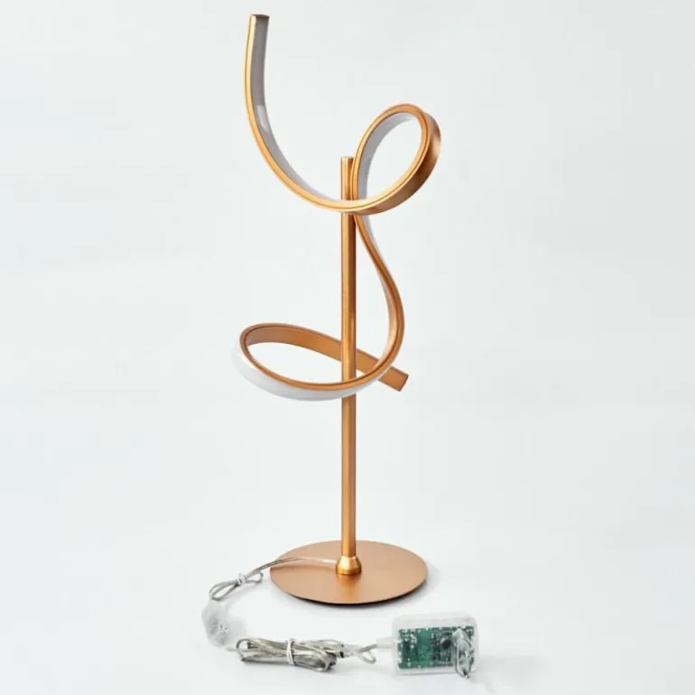 Lampe de table Lavaca LED Laiton, 1 lumière