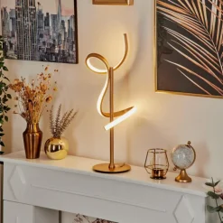 Lampe de table Lavaca LED Laiton, 1 lumière