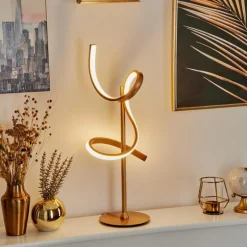 Lampe de table Lavaca LED Laiton, 1 lumière