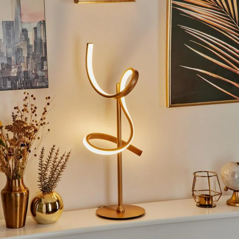 Lampe de table Lavaca LED Laiton, 1 lumière