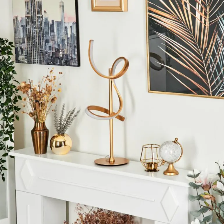 Lampe de table Lavaca LED Laiton, 1 lumière