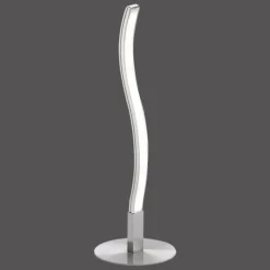Lampe de table Leuchten Direkt WAVE LED Acier inoxydable, 1 lumière