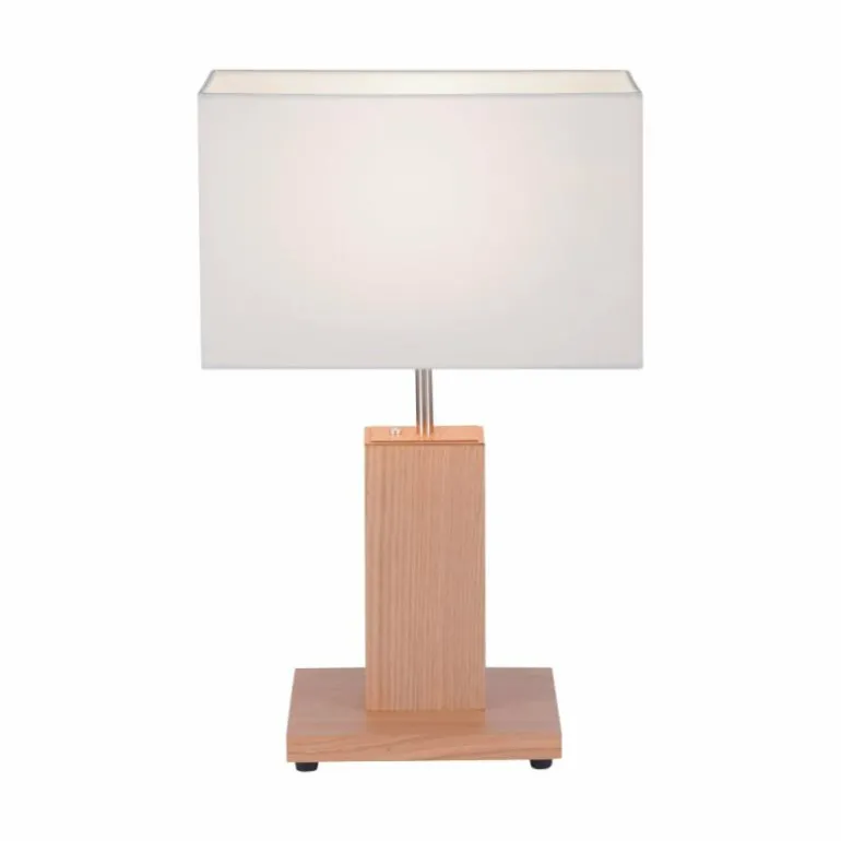 Lampe de table Leuchten Direkt AMADA Bois clair, 1 lumière