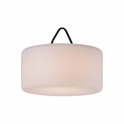 Lampe de table Leuchten Direkt HOLLY LED Noir, Blanc, 1 lumière, Changeur de couleurs