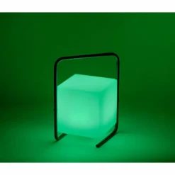 Lampe de table Leuchten Direkt KENO LED Noir, 1 lumière, Télécommandes, Changeur de couleurs