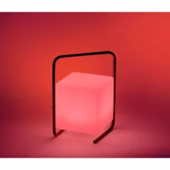 Lampe de table Leuchten Direkt KENO LED Noir, 1 lumière, Télécommandes, Changeur de couleurs