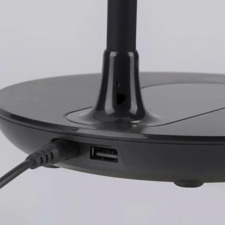 Lampe de table Leuchten Direkt ASTRID LED Noir, 1 lumière